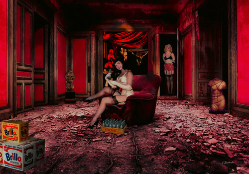Red Room for Love di Thomas Dellert, Fotografia in vendita su Singulart