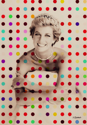 Princess Diana and  King Damien de Thomas Dellert, Fotografía a la venta en Singulart