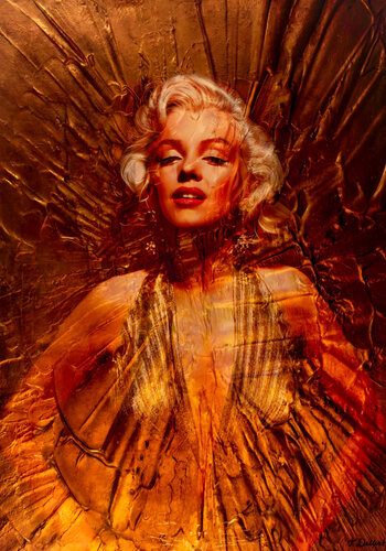 Golden Goddess par Thomas Dellert, Photographie en vente sur Singulart