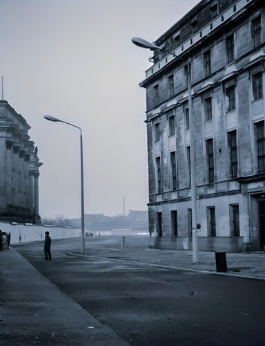 Berlin's Brandeburger Tor East Side di Thomas Dellert, Fotografia in vendita su Singulart