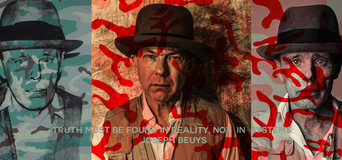 Beuys Warhol and Me di Thomas Dellert, Fotografia in vendita su Singulart