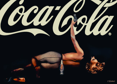 Marilyn Loved Coke di Thomas Dellert, Fotografia in vendita su Singulart