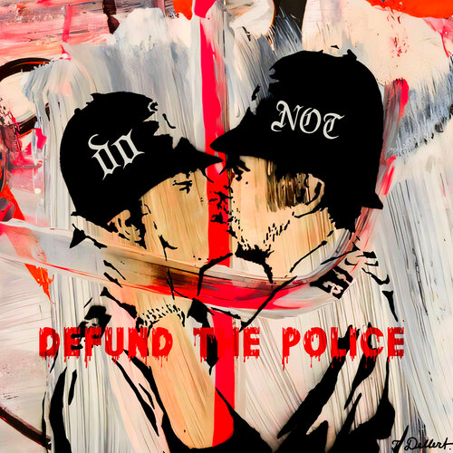 DO NOT  Defund the Police van Thomas Dellert, Digitaal te koop op Singulart