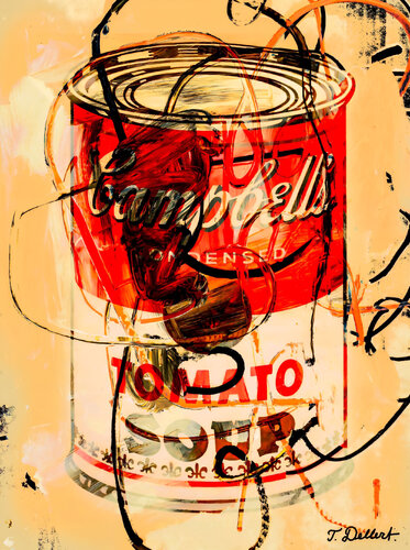 Give Soup to all starving children ,  not money for rich collectors di Thomas Dellert, Digitale in vendita su Singulart