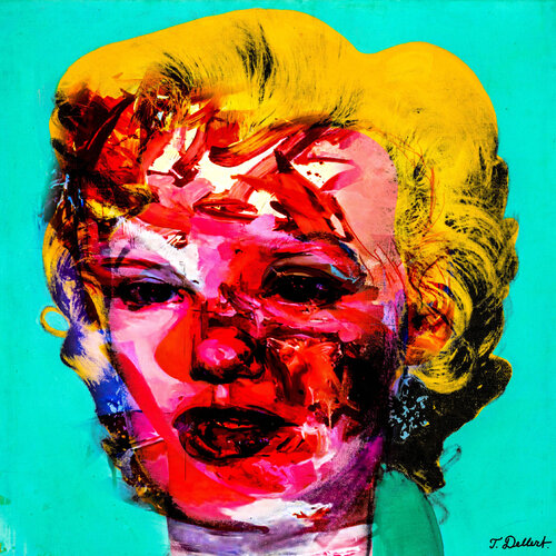 Destroyed Marilyn by Warhol di Thomas Dellert, Digitale in vendita su Singulart
