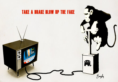 Blow up the Fakes di Thomas Dellert, Digitale in vendita su Singulart