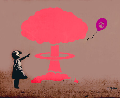 We cant let Peace blow away di Thomas Dellert, Digitale in vendita su Singulart