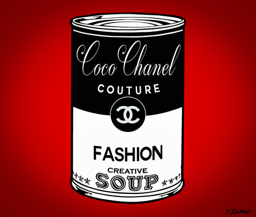 Chanel Fashion Soup Can di Thomas Dellert, Digitale in vendita su Singulart