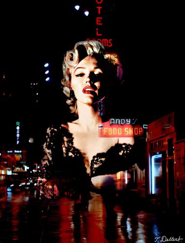 The Seduction of the New York Night di Thomas Dellert, Fotografia in vendita su Singulart