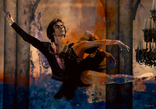 Rudolf Nureyev and Natalia Makarova van Thomas Dellert, Fotografie te koop op Singulart