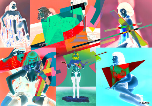 Avant-Garde Girls van Thomas Dellert, Fotografie te koop op Singulart