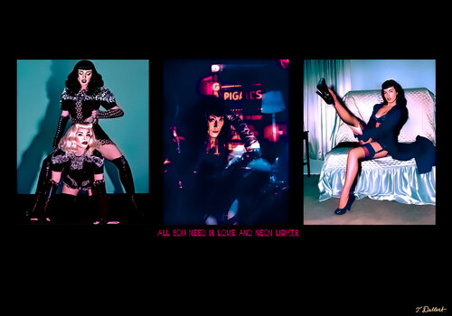 All we need is LOVE and Neon Lights Thomas Dellert