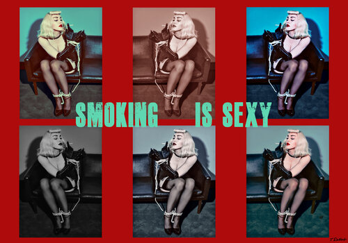 Smoking is Sexy par Thomas Dellert, Photographie en vente sur Singulart
