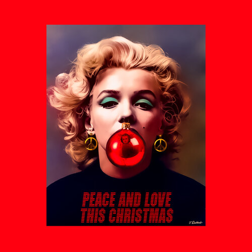 Peace and Love this Christmas          a special  signed limited edition of only 10 world wide  for Christmas 2022 Thomas Dellert