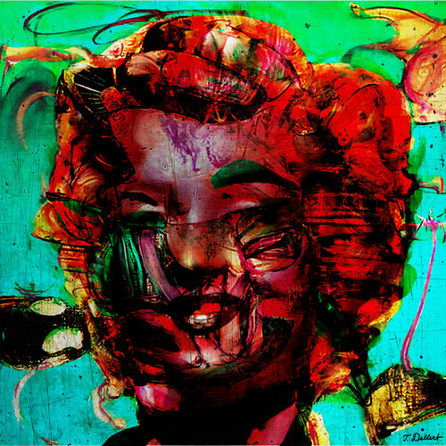 Monroe on drugs par Thomas Dellert, Photographie en vente sur Singulart