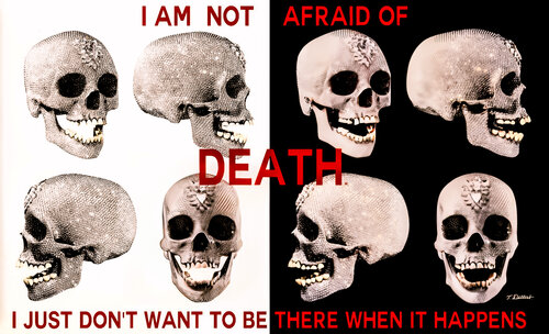 Im Not afraid of Death  because life Is endless di Thomas Dellert, Fotografia in vendita su Singulart