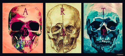 R.I.P.      ART is Dead  Long Live Art di Thomas Dellert, Fotografia in vendita su Singulart