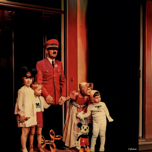 The Happy Disney Family par Thomas Dellert, Photographie en vente sur Singulart