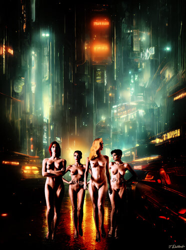 Arriving in the new city on Mars par Thomas Dellert, Photographie en vente sur Singulart