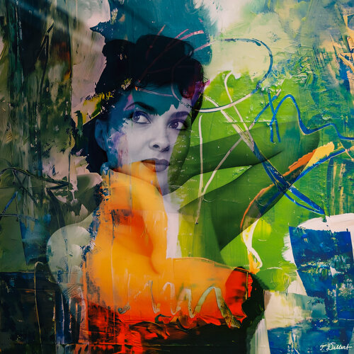 Artistic Portrait of Gina Lollobrigida van Thomas Dellert, Fotografie te koop op Singulart