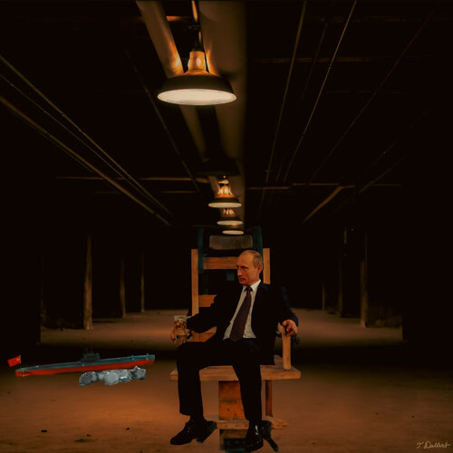 Russian  WHISKEY on Swedish Rocks par Thomas Dellert, Photographie en vente sur Singulart