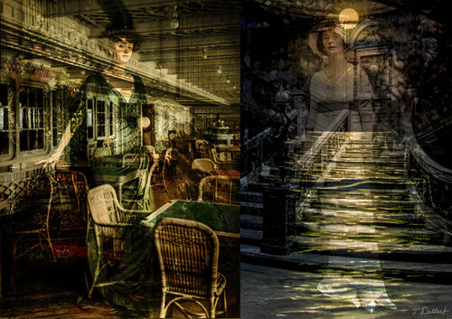 Ghost Ladys of the Titanic van Thomas Dellert, Fotografie te koop op Singulart