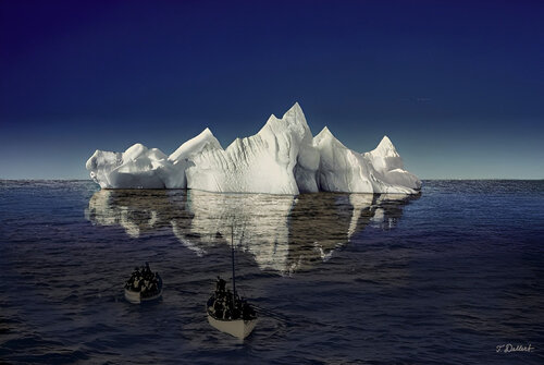 The Mirage of the Titanic disaster 1912 van Thomas Dellert, Fotografie te koop op Singulart