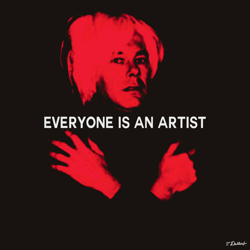 Everyone is an Artist  And famous  for at least for 15 minutes van Thomas Dellert, Fotografie te koop op Singulart