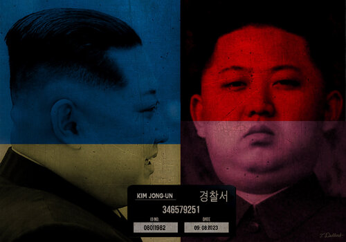 ROCKET KIM Mugshot van Thomas Dellert, Fotografie te koop op Singulart