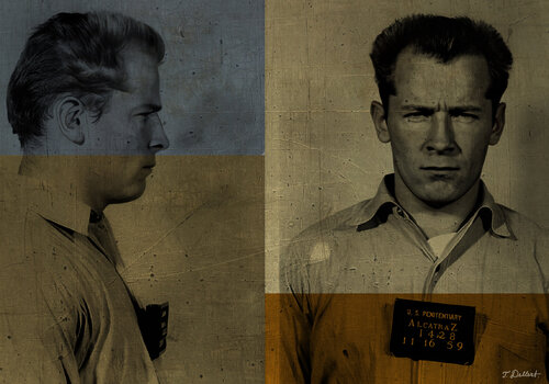 Mug Shot in Alcatraz van Thomas Dellert, Fotografie te koop op Singulart