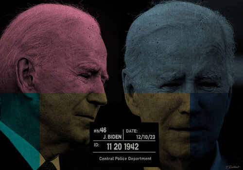 Joe Biden Mug Shot Thomas Dellert