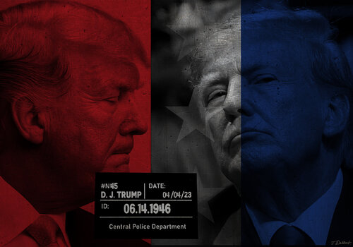 Donald J TRUMP di Thomas Dellert, Fotografia in vendita su Singulart