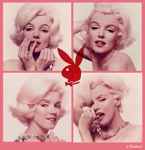 American Dreams Monroe and Playboy di Thomas Dellert, Fotografia in vendita su Singulart