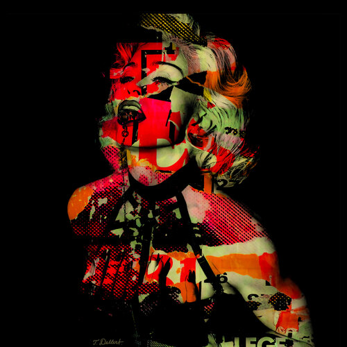 Madonna Queen of Neon Punk van Thomas Dellert, Fotografie te koop op Singulart