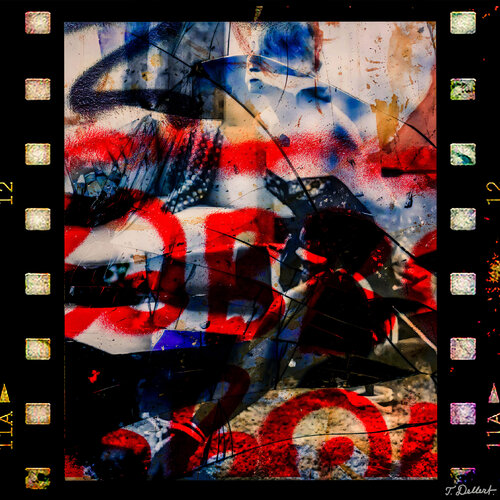 Film Strip.   ( a very young Madonna in bondage ) van Thomas Dellert, Fotografie te koop op Singulart