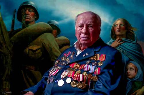 Russian War Hero from the Great War van Thomas Dellert, Fotografie te koop op Singulart