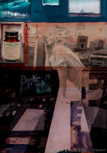 Inhaling Manhattan di Thomas Dellert, Fotografia in vendita su Singulart
