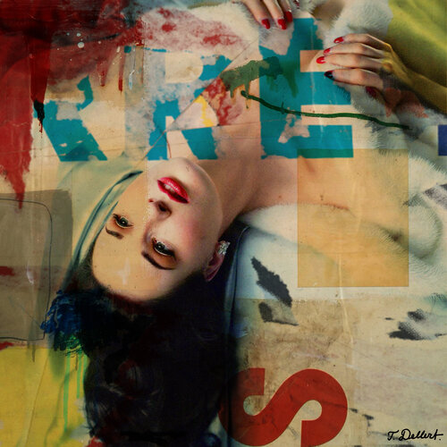DITA portrait of the teasing Actress di Thomas Dellert, Stampa in vendita su Singulart