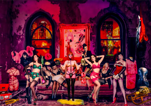 Dita's Fetish Party di Thomas Dellert, Fotografia in vendita su Singulart