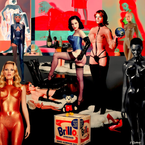 Dita in the Valley of the Dolls di Thomas Dellert, Fotografia in vendita su Singulart