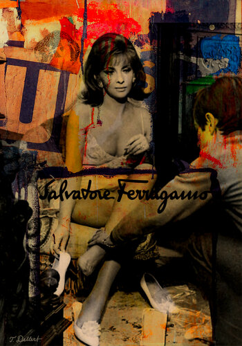 Lollo and Farragamo par Thomas Dellert, Photographie en vente sur Singulart