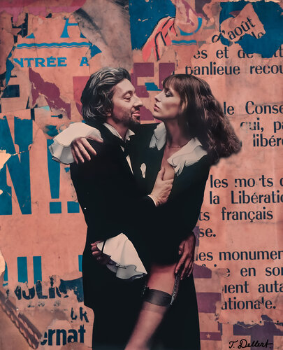 Jane B Serge G Maurice R  Helmut N par Thomas Dellert, Photographie en vente sur Singulart