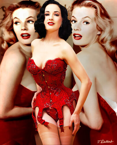 DITA and ANITA par Thomas Dellert, Photographie en vente sur Singulart