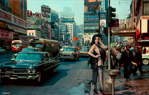 Dita  the Manhattan woman Thomas Dellert