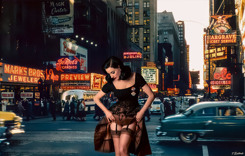 Dita showing her best at Election time Thomas Dellert