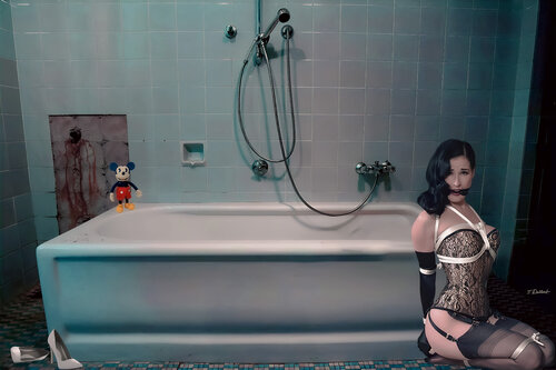 Dita's Bathroom Bondage Thomas Dellert