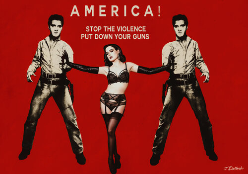 STOP the Violence Dita and Elvis Thomas Dellert