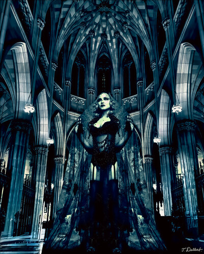 The Madonna Cathedral par Thomas Dellert, Photographie en vente sur Singulart