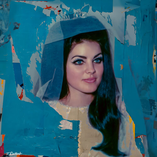 BRIDE   PRESCILLA PRESLEY par Thomas Dellert, Photographie en vente sur Singulart