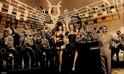 Dita and Rita and the Duke par Thomas Dellert, Photographie en vente sur Singulart